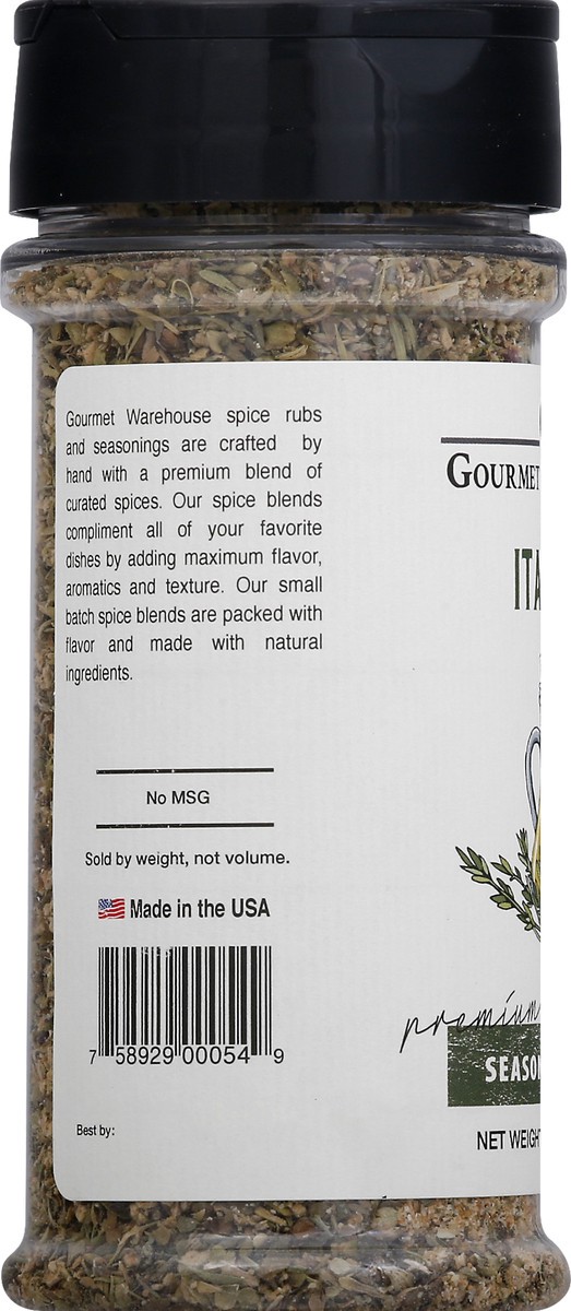 slide 11 of 13, Gourmet Warehouse Italian Seasoning & Rub 6 oz, 6 oz