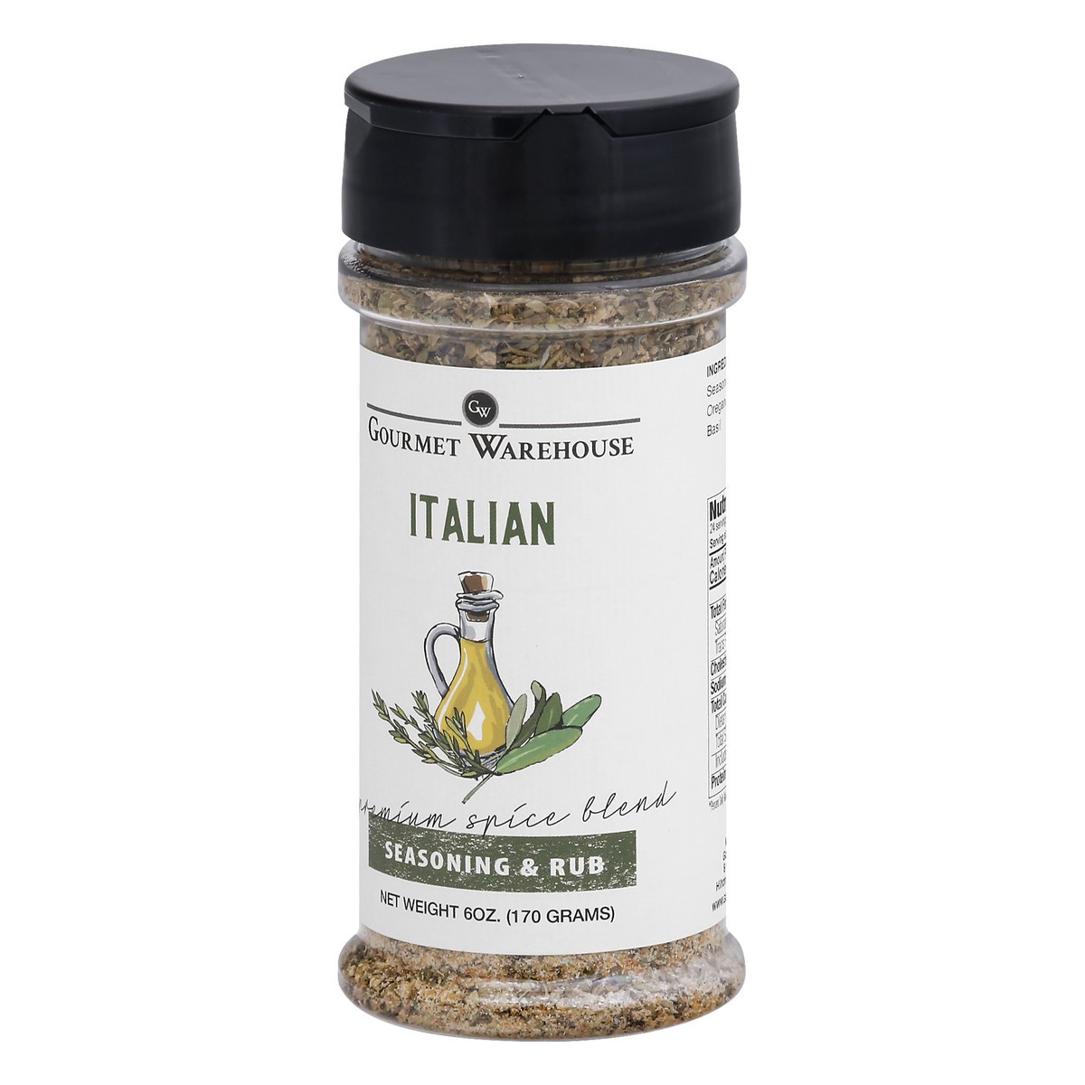 slide 3 of 13, Gourmet Warehouse Italian Seasoning & Rub 6 oz, 6 oz