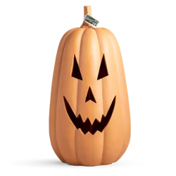 Terra Cotta 17 In. Jack-O'-Lantern