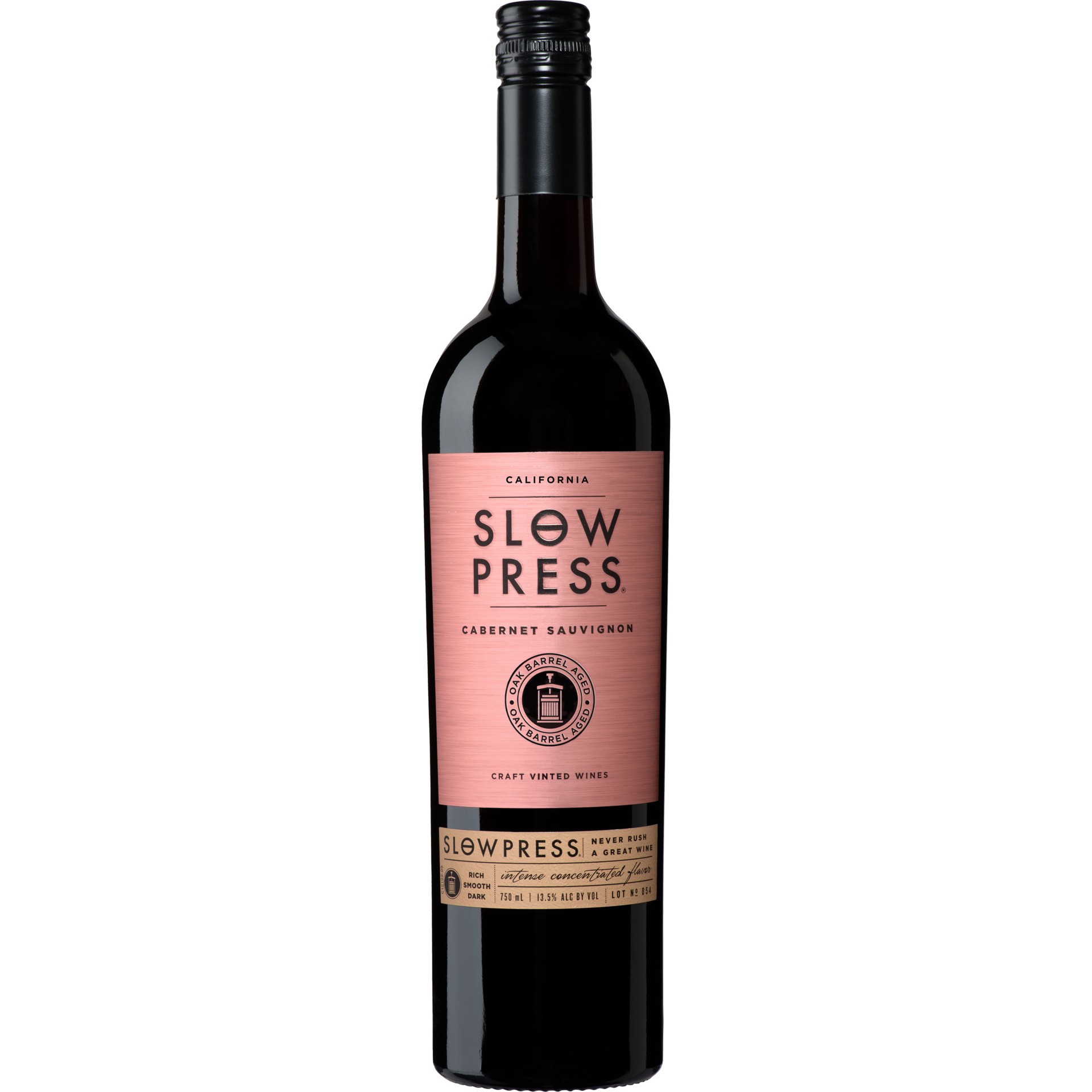 slide 1 of 14, Slow Press Cabernet Sauvignon Red Wine - 750ml, 2016 California, 750 ml