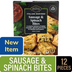 Private Selection Italian Inspired Sausage and Spinach Bites