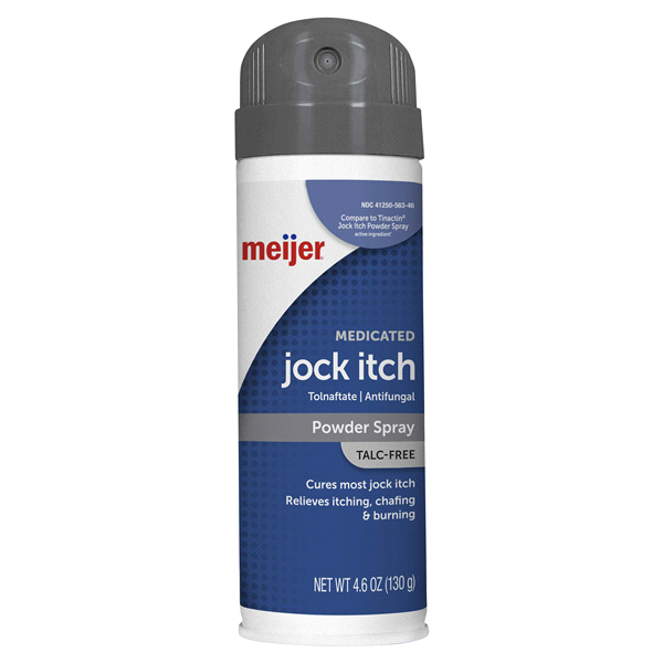 Meijer Jock Itch Tolnaftate Powder Spray 4.6 oz Shipt
