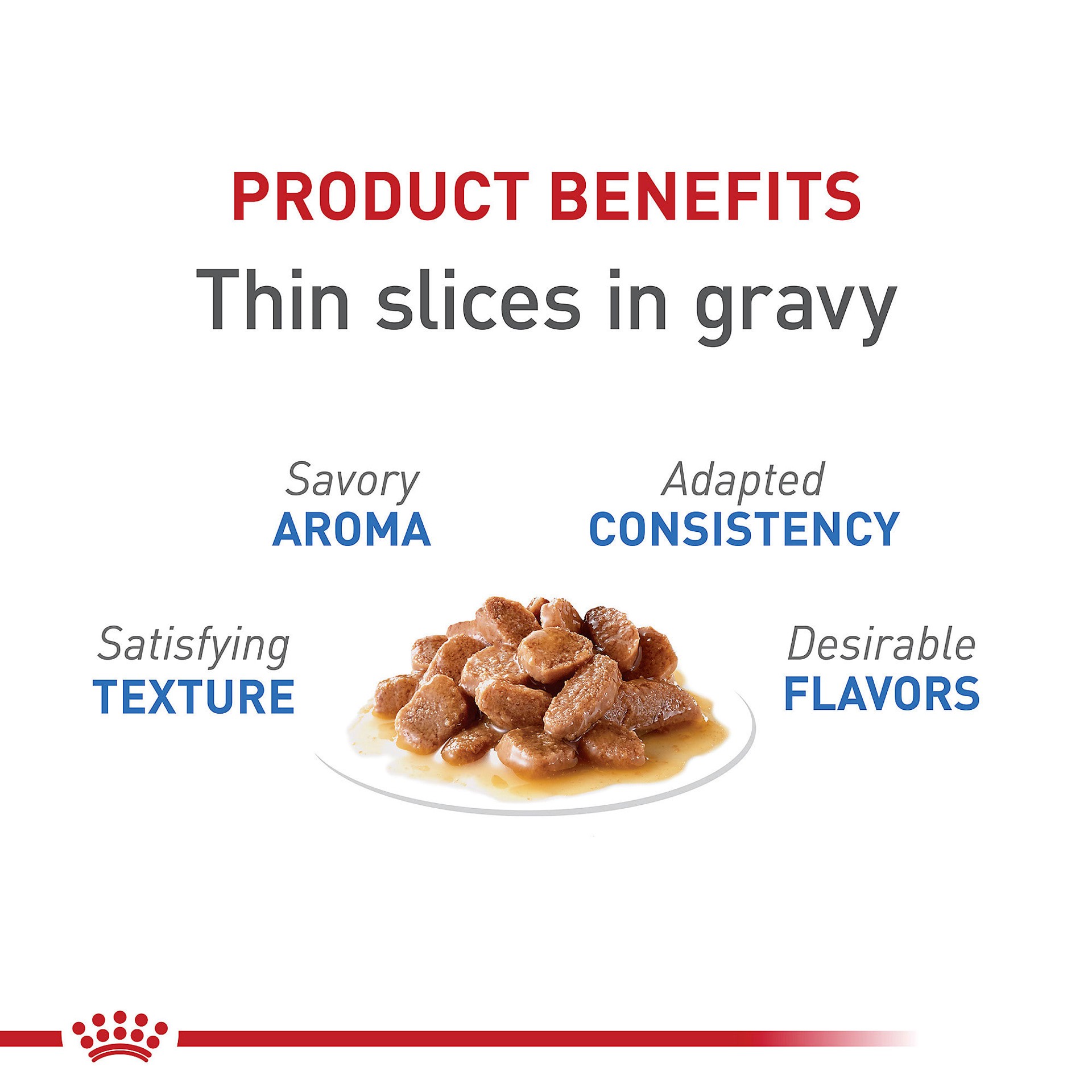 slide 1 of 9, Royal Canin Feline Care Nutrition Ultra Light Thin Slices In Gravy Canned Wet Cat Food, 3 oz