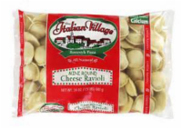 slide 1 of 1, Gina Italian Village Mini Round Cheese Ravioli, 24 oz