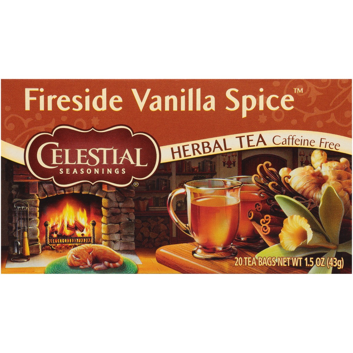 slide 8 of 10, Celestial Seasonings Tea - Herb Fireside Spice, 1 oz