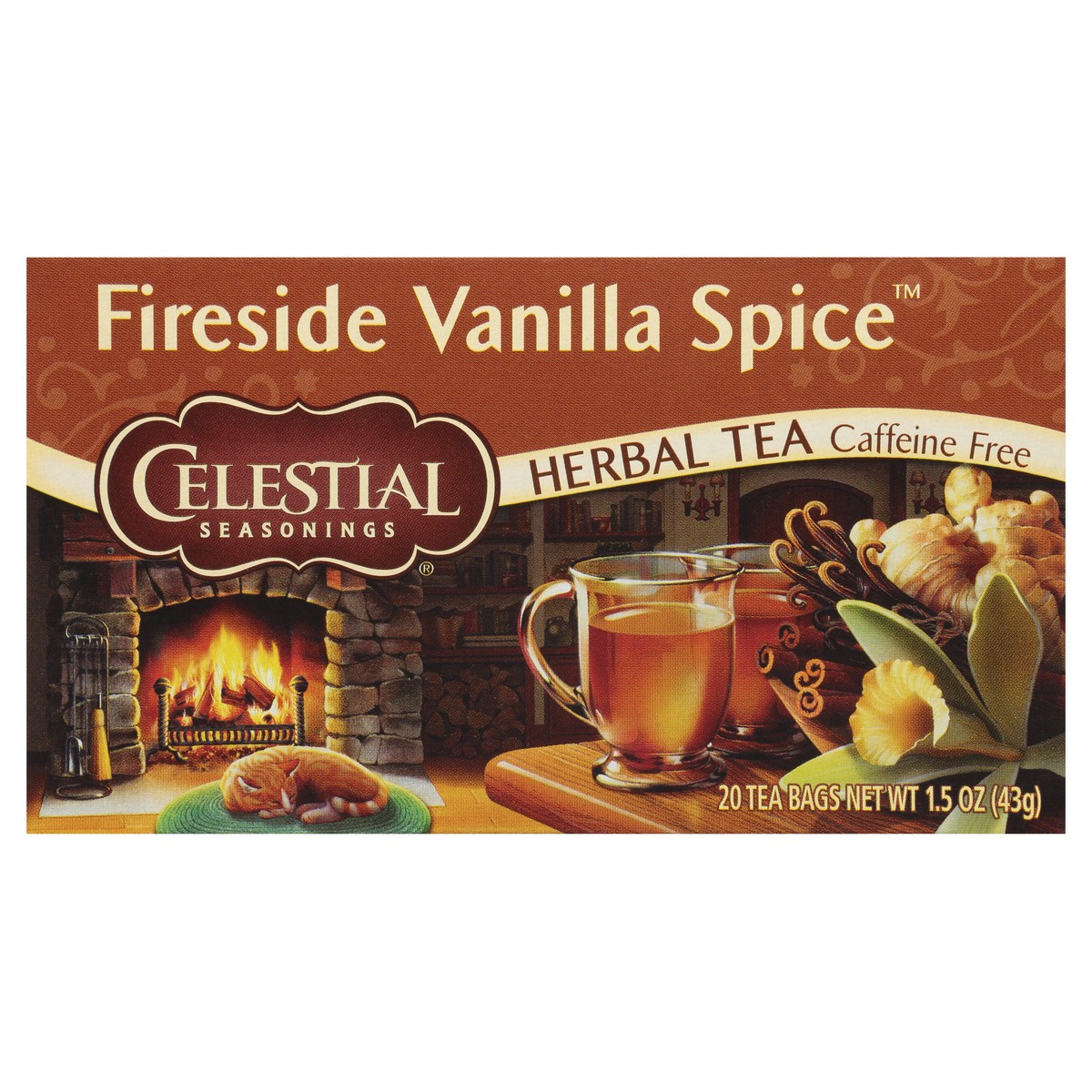 slide 10 of 10, Celestial Seasonings Tea - Herb Fireside Spice, 1 oz