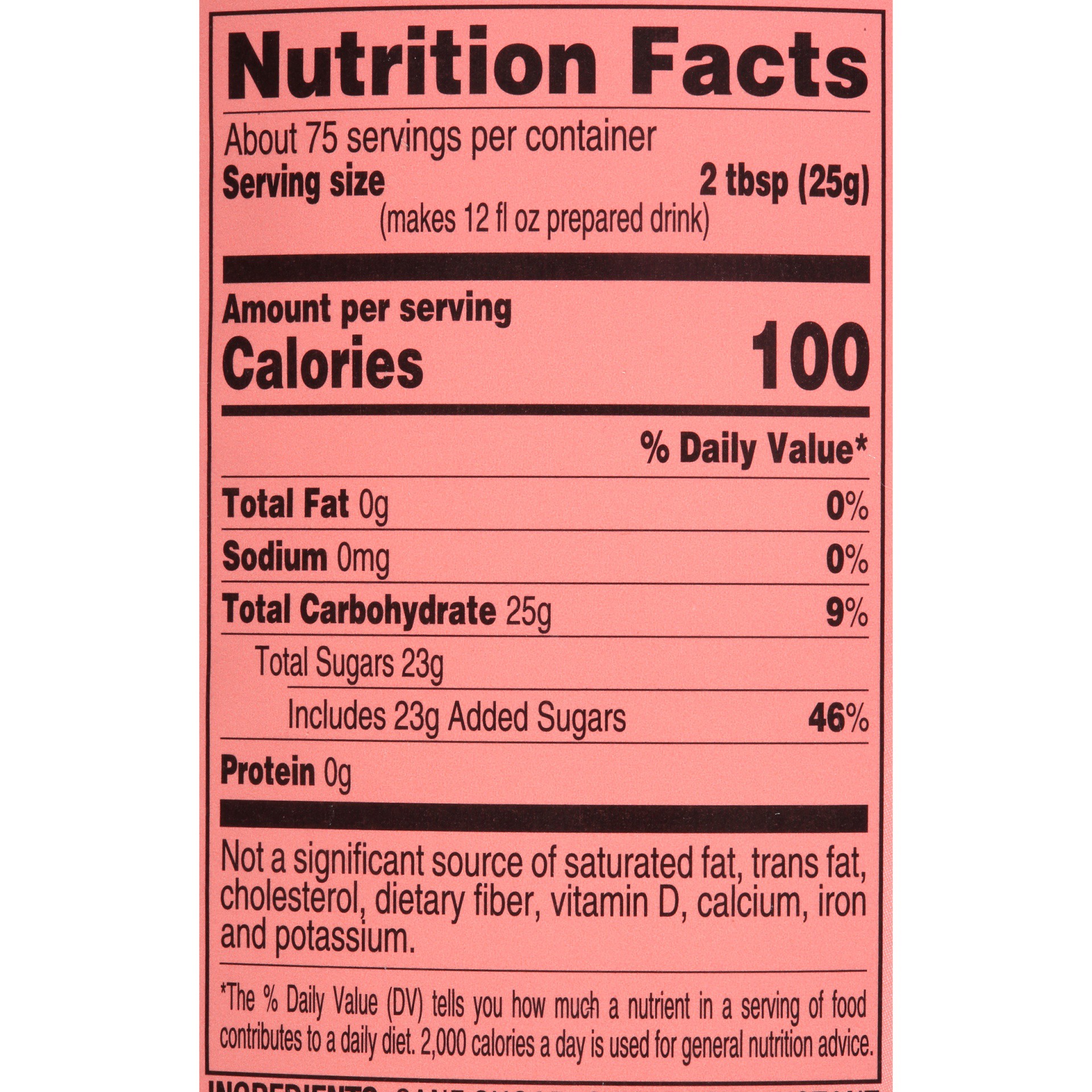 slide 7 of 8, 4C Natural Peach Flavor Iced Tea Mix - 74.2 oz, 66.1 oz