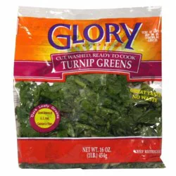Glory Foods Turnip Greens Prepacked - 16 oz