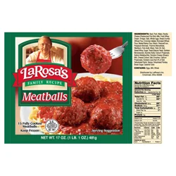 La Rosa's Family Recipe Meatballs