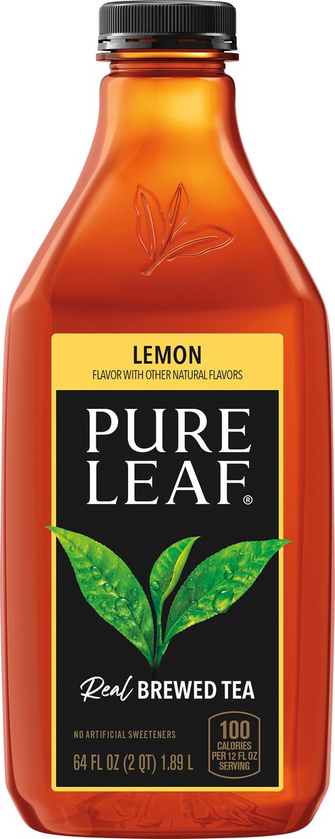 slide 4 of 9, Pure Leaf Brewed Tea, 64 fl oz