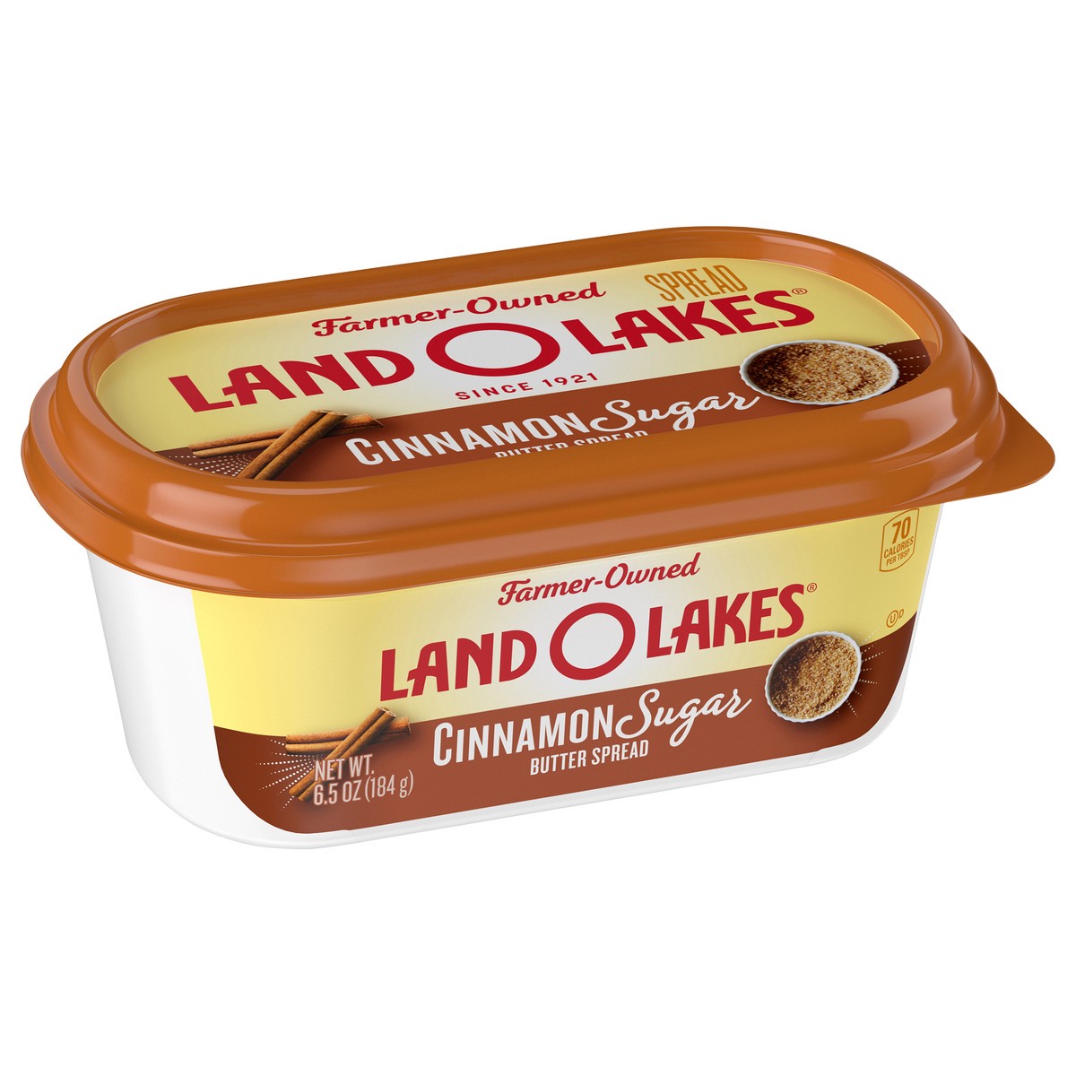 slide 2 of 9, Land O'Lakes Cinnamon Sugar Butter Spread, 6.5 oz
