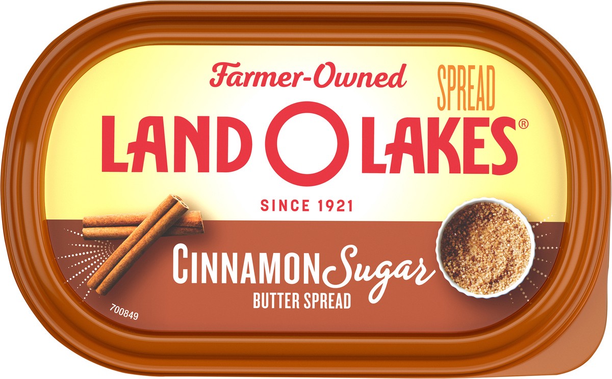 slide 9 of 9, Land O'Lakes Cinnamon Sugar Butter Spread, 6.5 oz