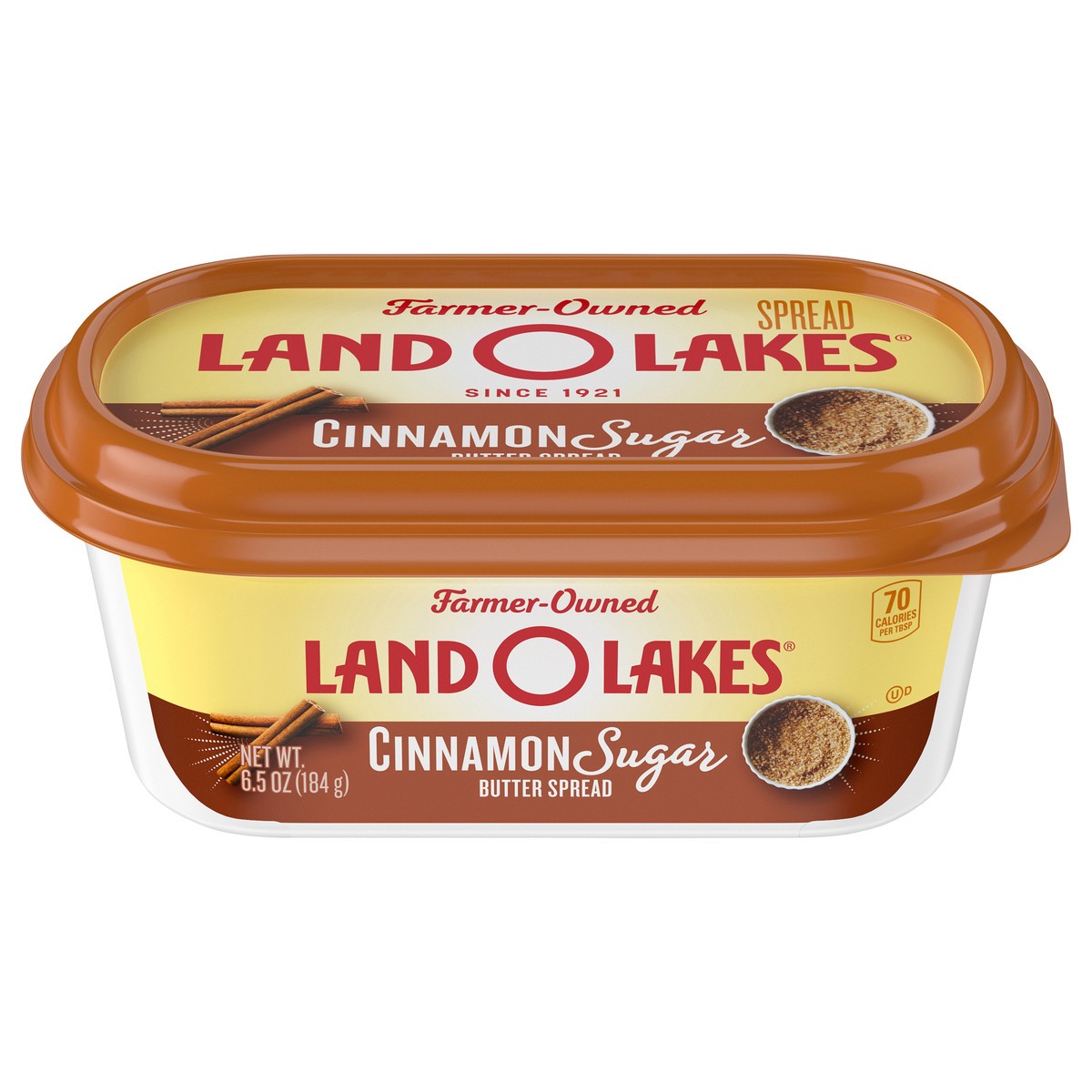 slide 1 of 9, Land O'Lakes Cinnamon Sugar Butter Spread, 6.5 oz