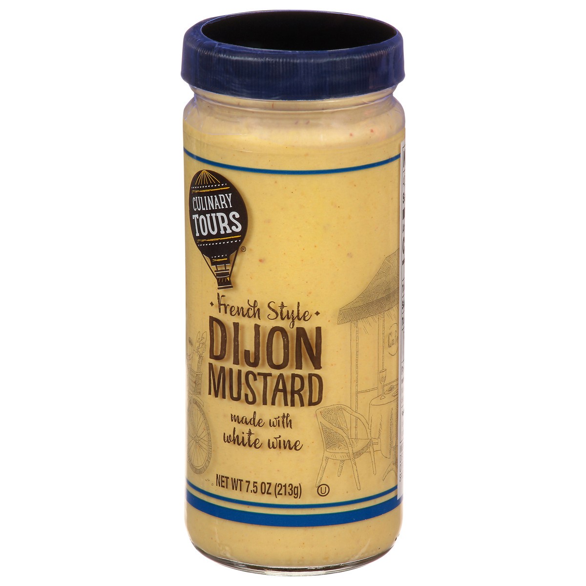 slide 3 of 9, Culinary Tours French Style Dijon Mustard 7.5 oz, 7.5 oz