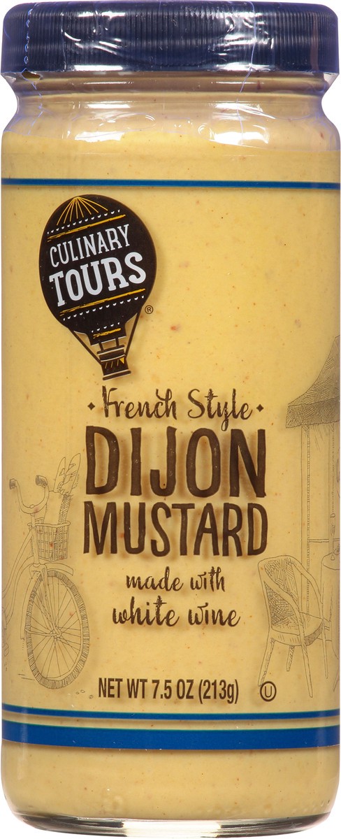 slide 6 of 9, Culinary Tours French Style Dijon Mustard 7.5 oz, 7.5 oz