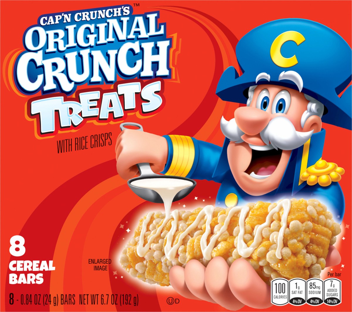 Quaker Cap'n Crunch Original Treat Bar 6.7 oz Shipt