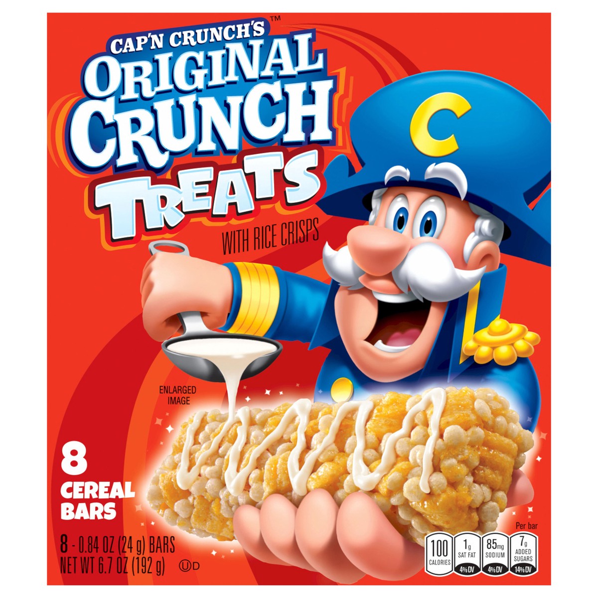 slide 6 of 8, Cap'n Crunch Cereal Bars, 0.84 oz