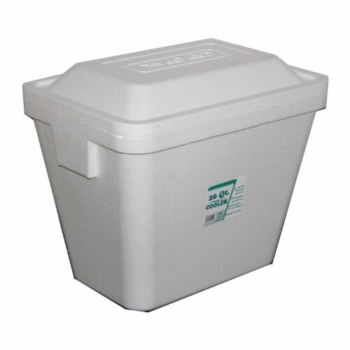 slide 2 of 2, Cryopak Foam Cooler - White, 26 qt