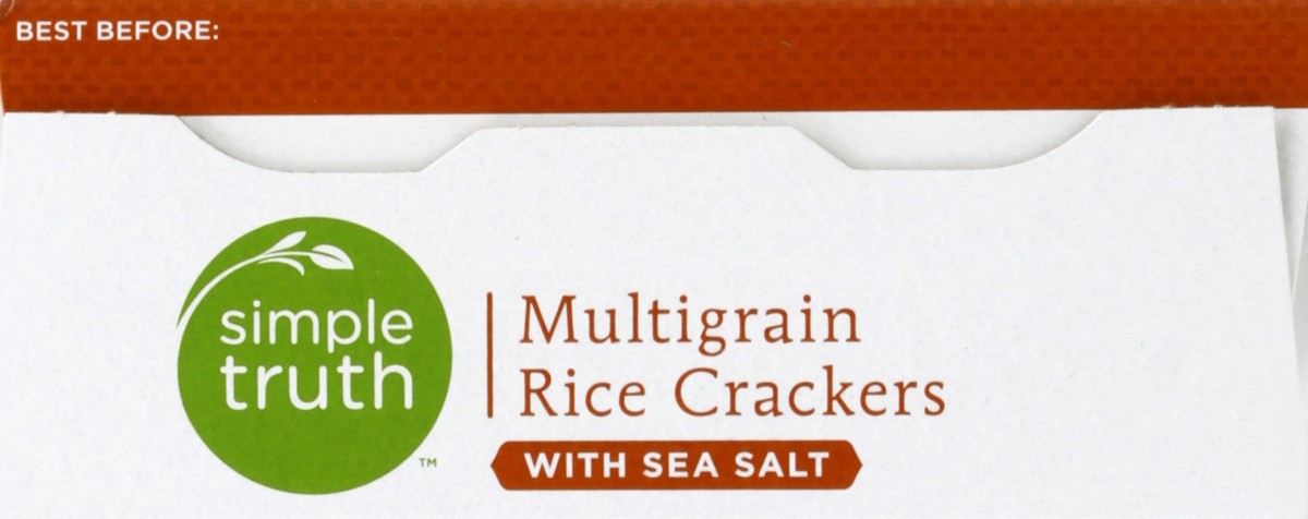 slide 2 of 5, Simple Truth Rice Crackers 3.5 oz, 3.5 oz