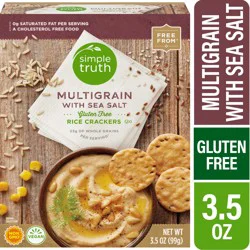 Simple Truth Rice Crackers 3.5 oz