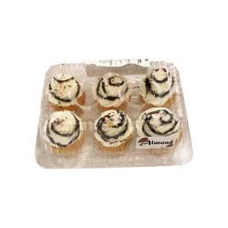 Rouses Wht Alm Cupcakes