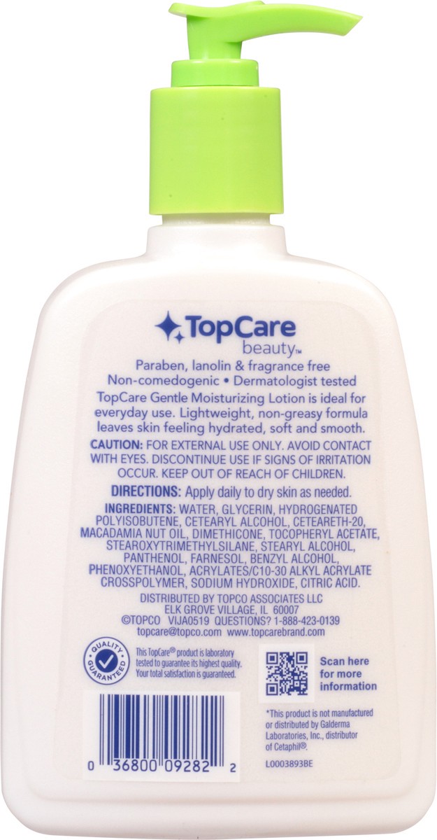 slide 5 of 9, Topcare Moisturizing Lotion, Gentle, 16 oz