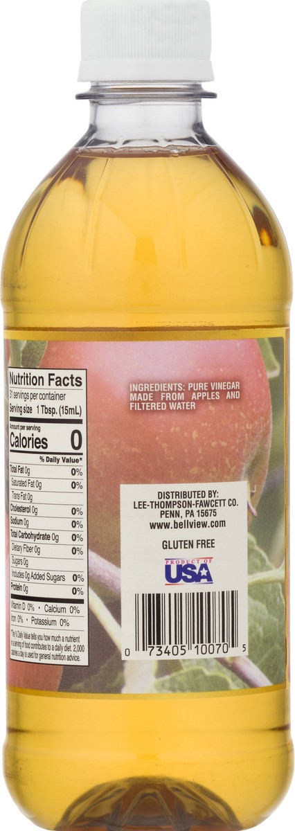 slide 6 of 13, Bell-View Pure Apple Cider Vinegar 16 oz, 16 oz