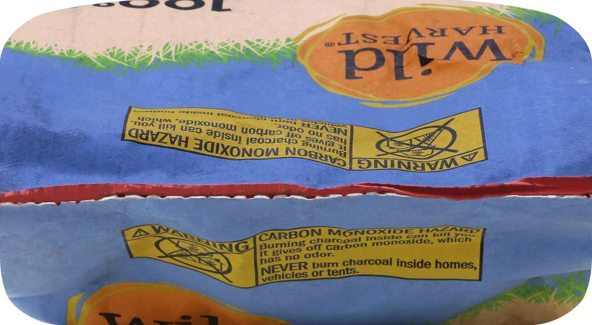 slide 5 of 7, Wild Harvest Wild Harv Nat Lump Charcoal, 8 lb