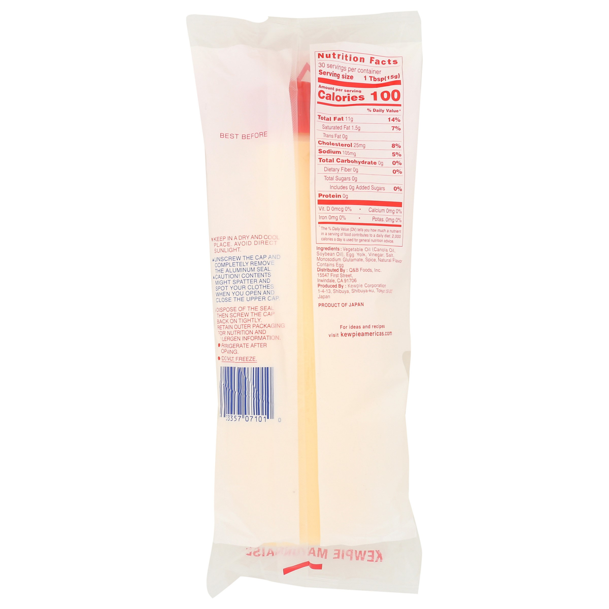 slide 3 of 5, Kewpie Mayonnaise, 15.72 oz, 15.72 oz