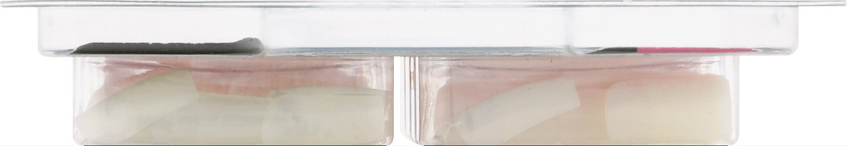 slide 4 of 11, L.A. Colors French Overlap Full Cover Medium Length Artificial Nail Tips 80 ea, 80 ct