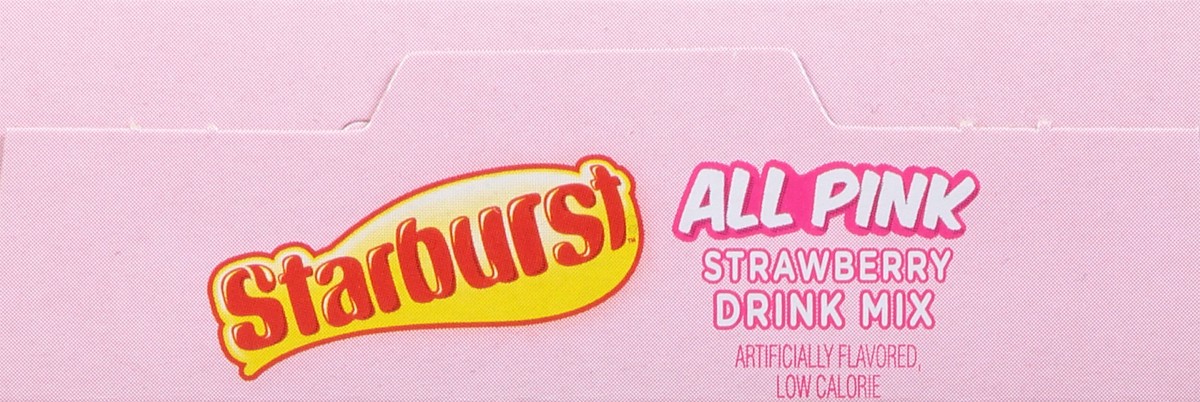 slide 6 of 14, Starburst Zero Sugar Singles To Go! All Pink Strawberry Drink Mix 6 ea, 6 ct