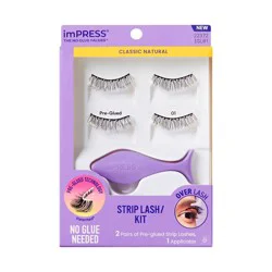Kiss Impress No Glue Strip Lash 01