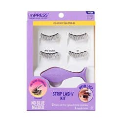 Kiss Impress No Glue Strip Lash 01