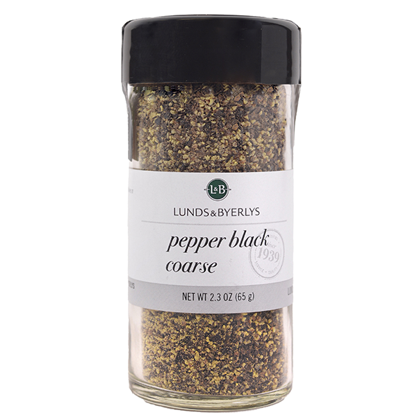 slide 1 of 1, L&B Coarse Ground Black Pepper, 2.3 oz