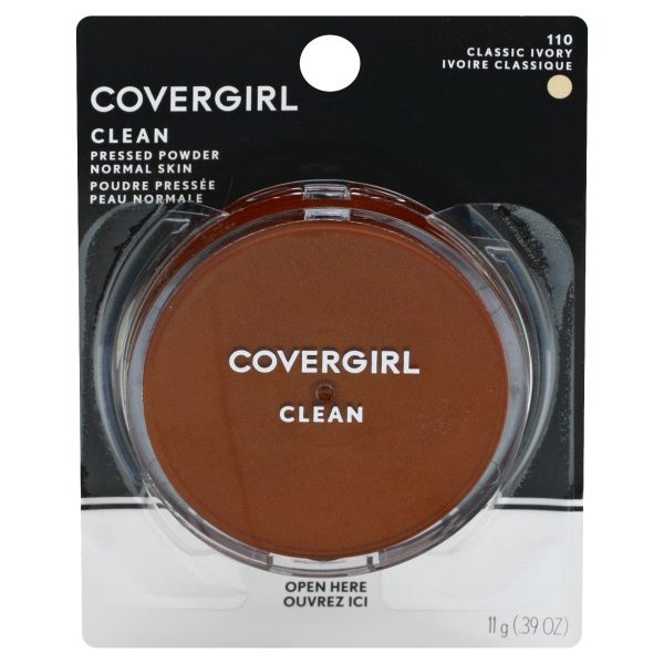slide 1 of 4, Covergirl Clean Pressed Powder Classic Ivory, 1 ct