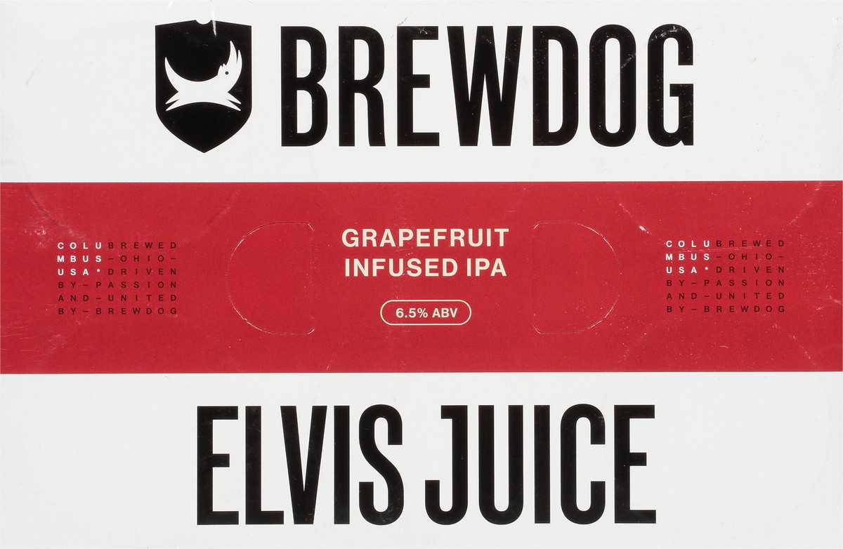 slide 3 of 10, BrewDog Beer, 6 ct; 12 fl oz