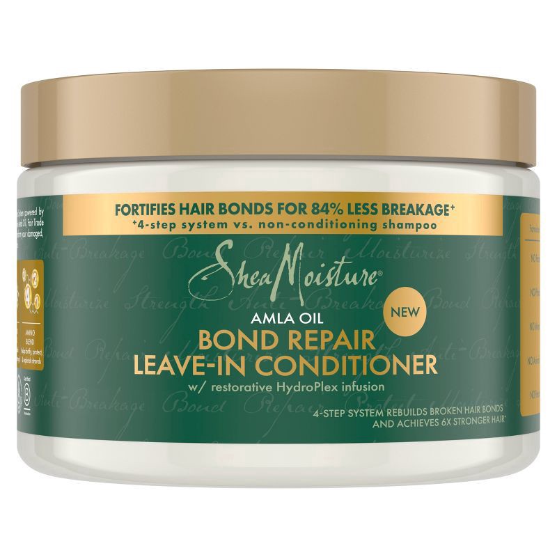 slide 3 of 8, SheaMoisture Bond Repair Leave-In Conditioner Amla Oil 11fl oz, 11 oz