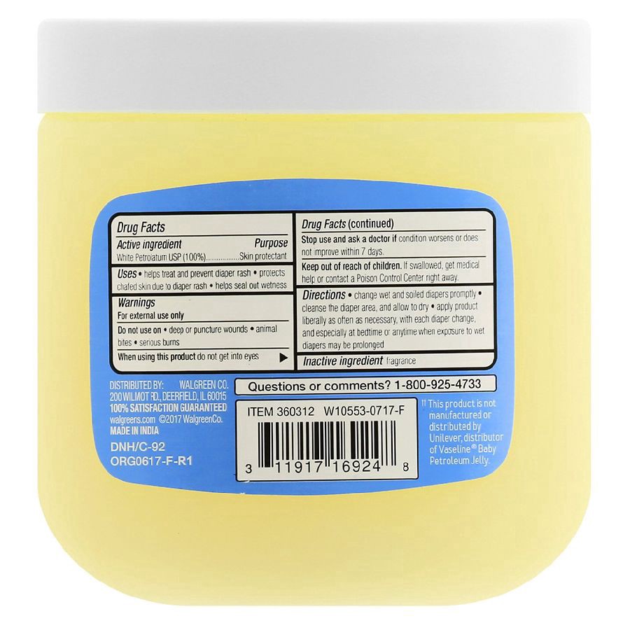 slide 3 of 4, Walgreens Baby Petroleum Jelly Fresh, 13 oz