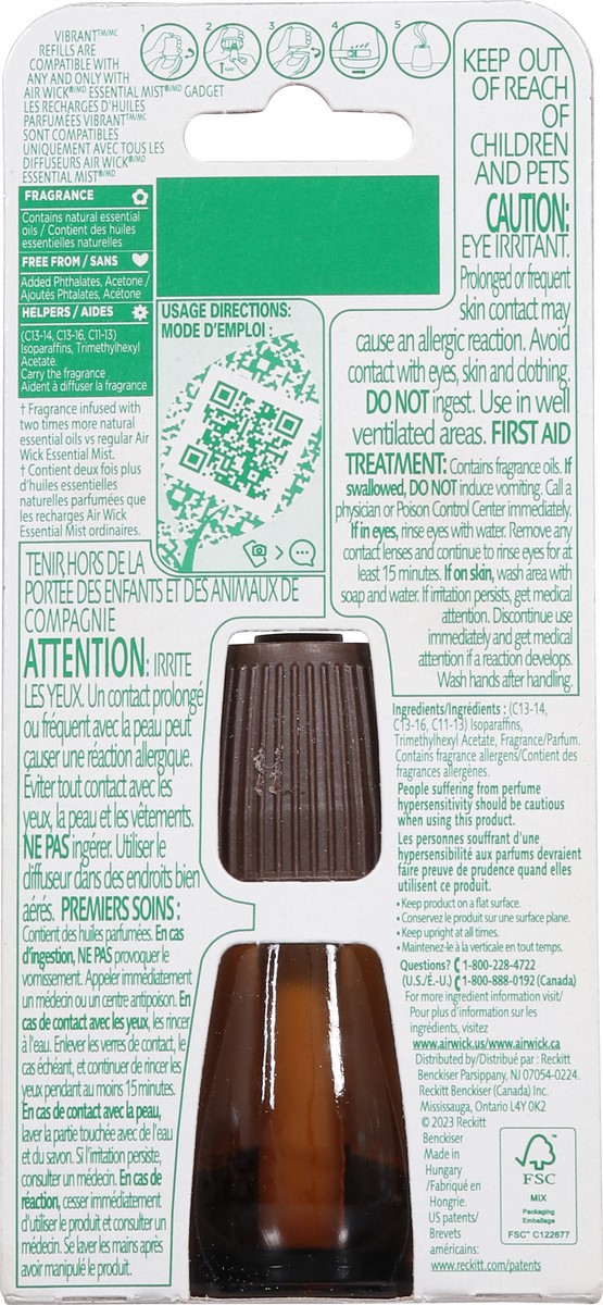 slide 11 of 13, Air Wick Vibrant Lavender & Waterlily Essential Oil Refill 0.67 fl oz, 0.67 fl oz