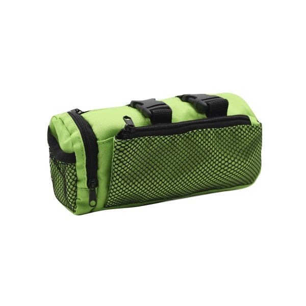 slide 1 of 1, Office Depot Brand Double Buckle Pencil Pouch, 8-3/4'' X 3-9/16'', Green, 1 ct