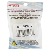 slide 2 of 5, Best Gold Aberdeen Size 2 Hook Pack, 50 ct