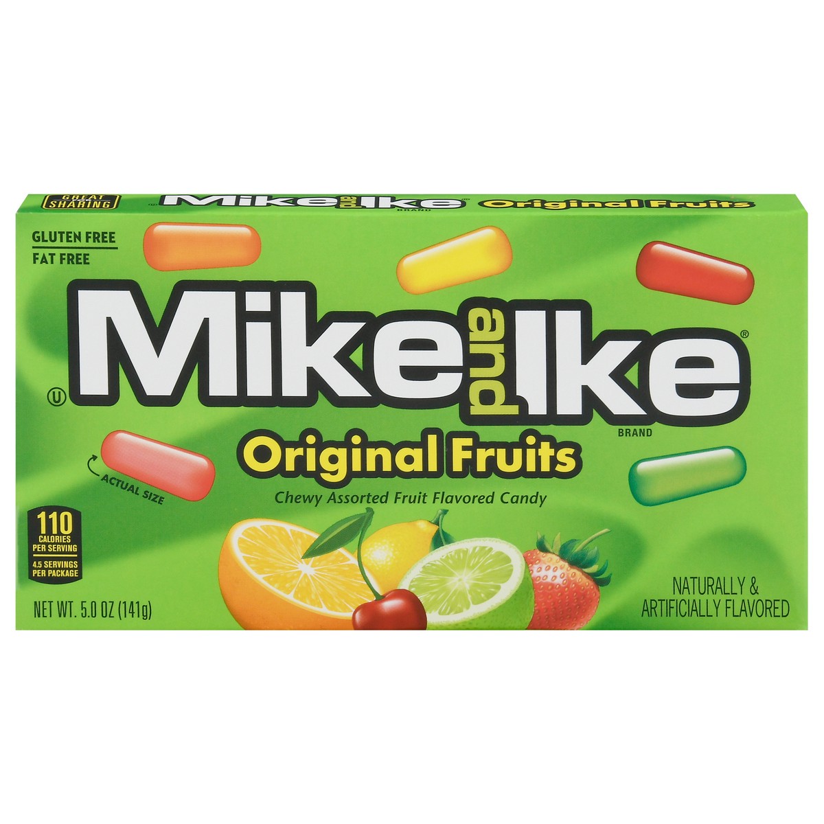 slide 1 of 1, MIKE AND IKE Original Fruits Chewy Candy, 5 oz