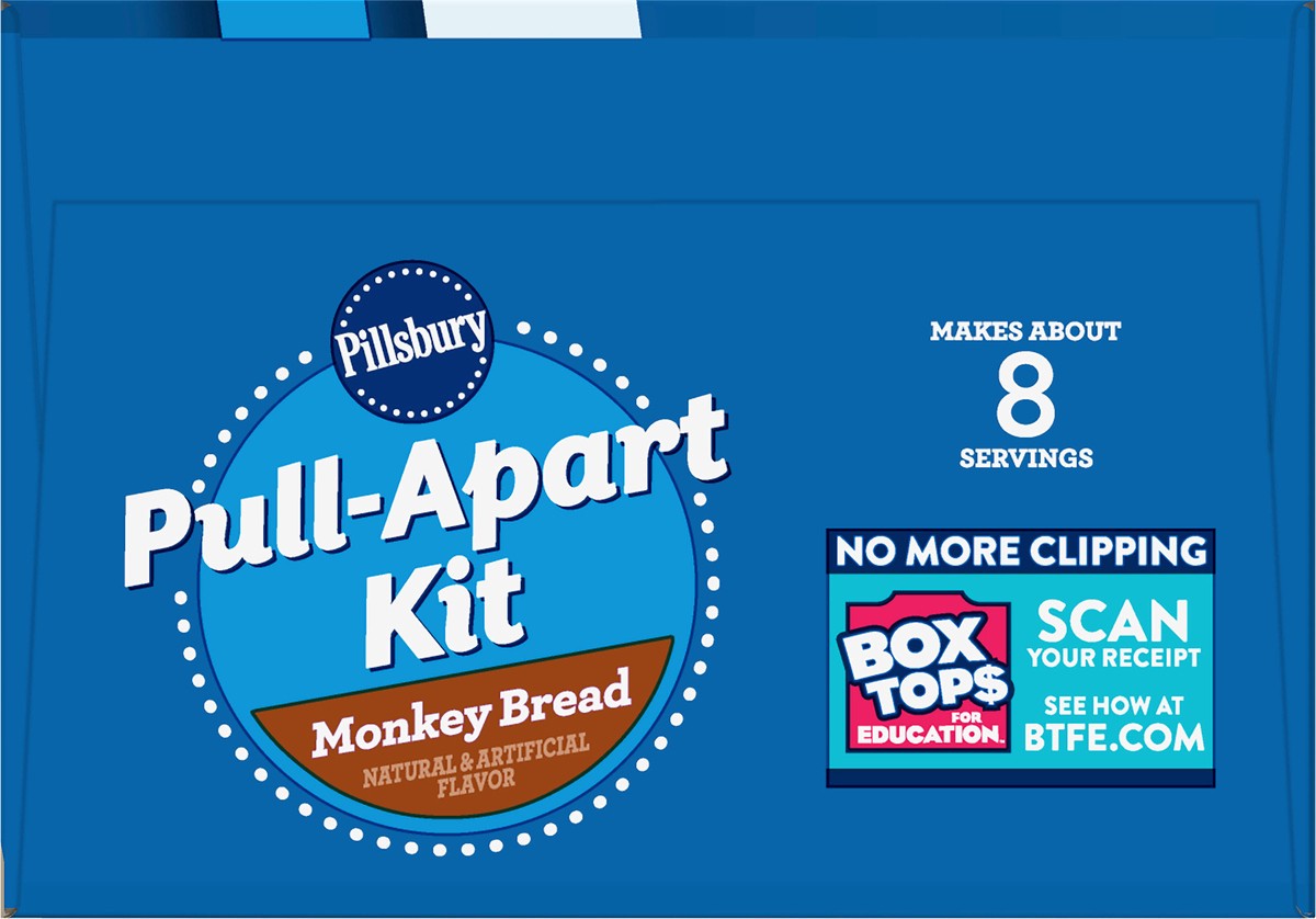 slide 9 of 9, Pillsbury Pull-Apart Kit Monkey Bread, 16.8oz, 16.8 oz