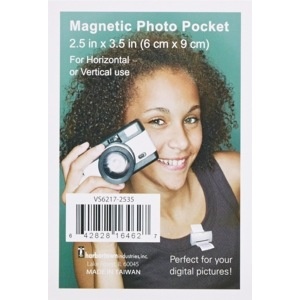 slide 1 of 1, Magtech House To Home Magnetic Photo Pocket, 1 ct