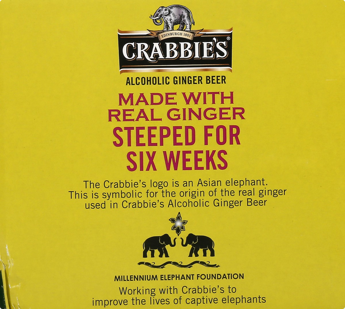 slide 6 of 9, Crabbie's Alcoholic Ginger Beer, 8 ct; 11.2 fl oz