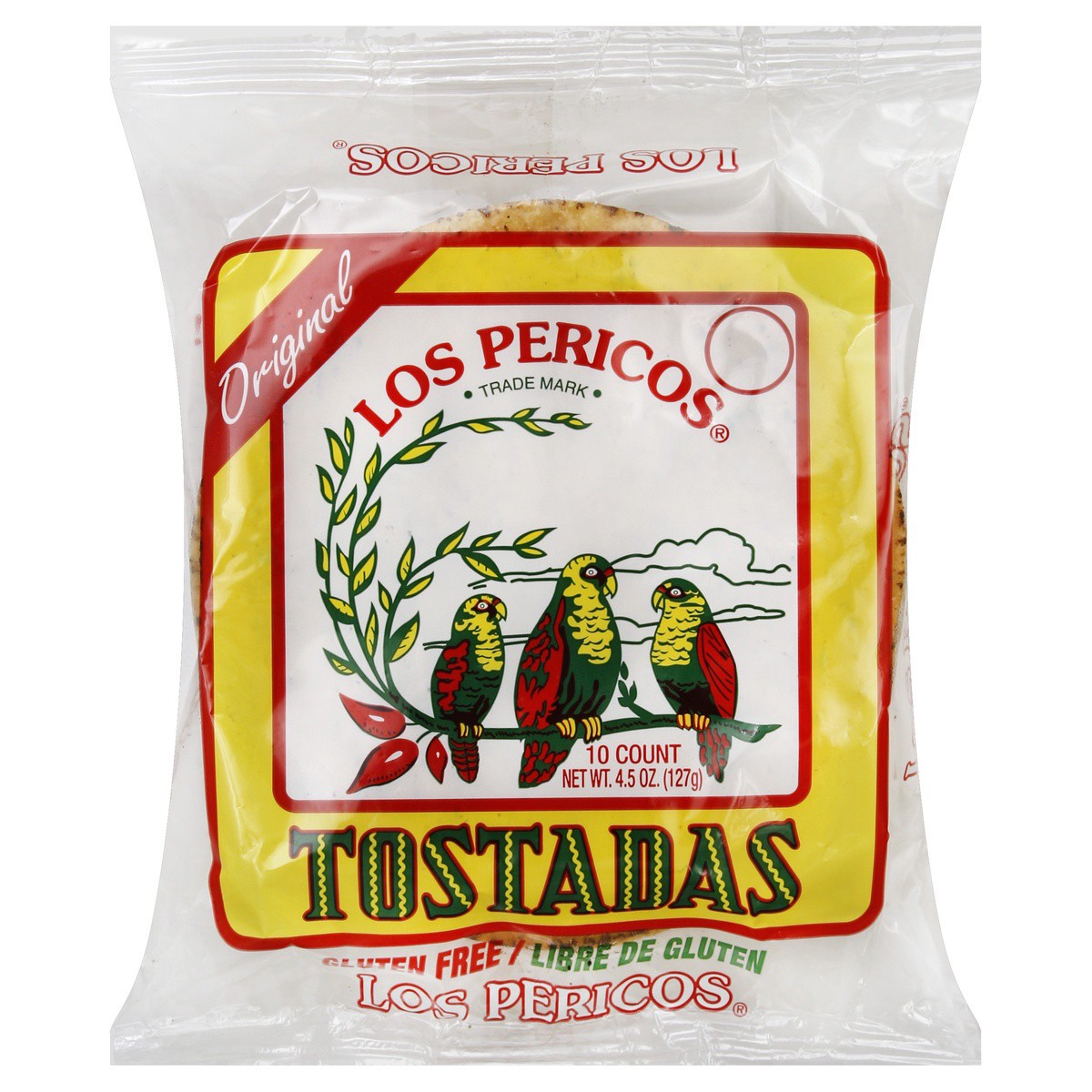 slide 1 of 5, Los Pericos Tostadas 10 ea, 10 ct