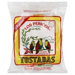 Los Pericos Tostadas 10 ea