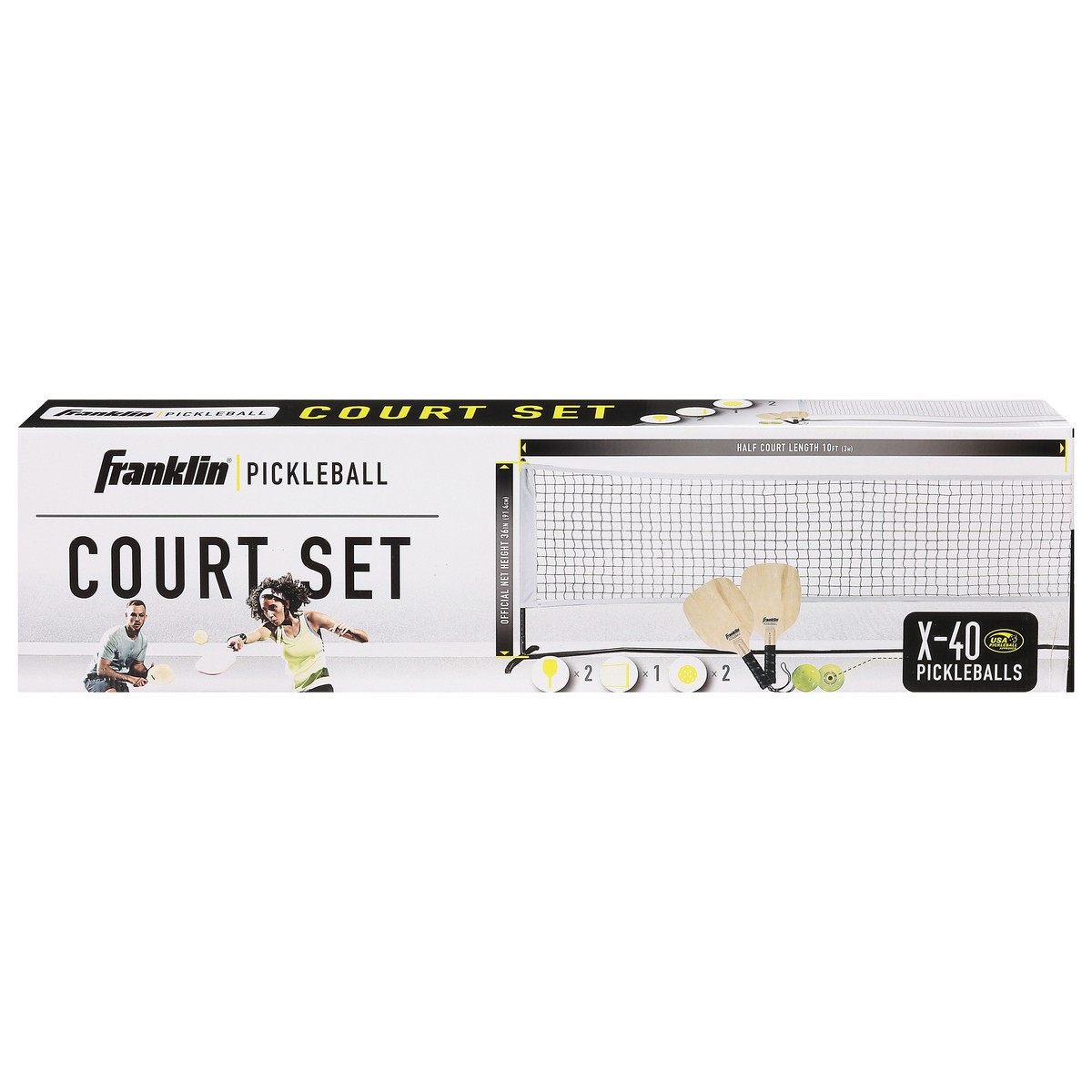 slide 2 of 11, Franklin Pickleball Court Set 1 ea, 1 ea