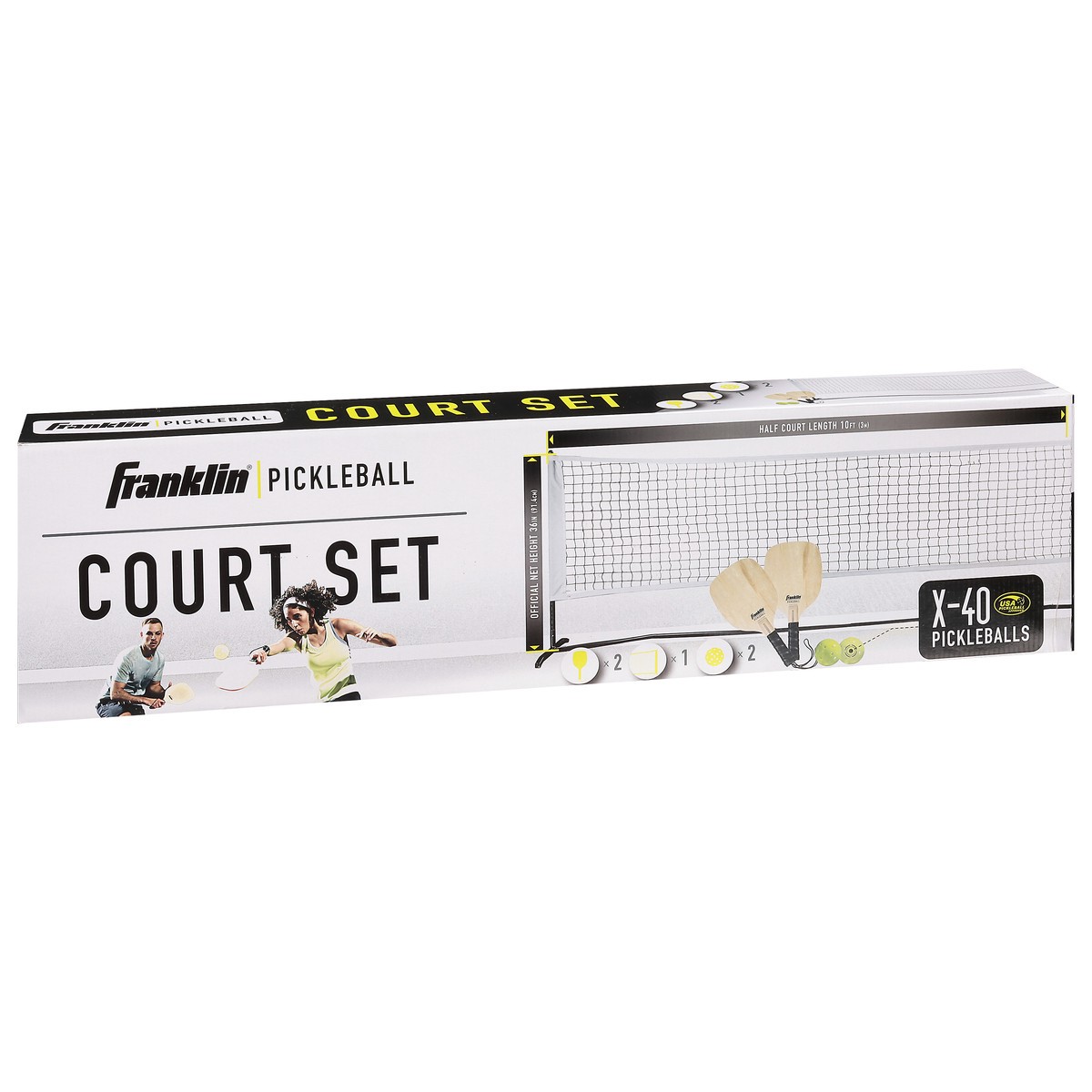 slide 3 of 11, Franklin Pickleball Court Set 1 ea, 1 ea