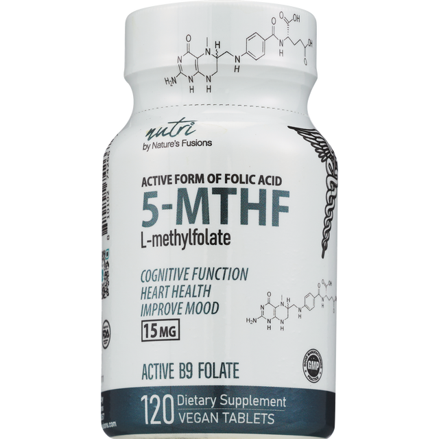 slide 1 of 1, Nutri 5-Mthf 15Mg Tabs, 120 ct